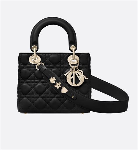 small lady dior lambskin bag